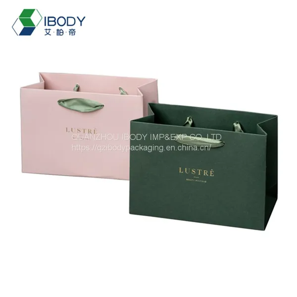Small Gift Clothing Shopping White Cardboard Kraft Paper Bag Custom Cheap Paper Gift Bag With Handle photo-3