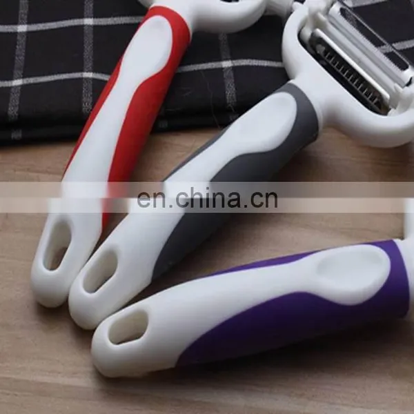 High Quality Plastic Handle Three Blade Peeler photo-2