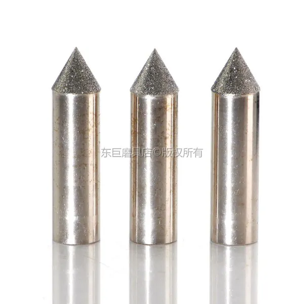 Electroplated Diamond Mounted Points CBN Grinding Tools Sharp Arrow Head Abrasive Tools photo-5