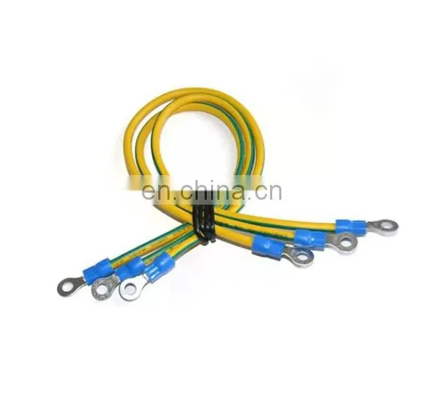 Electrical Automotive Car Wire Harness With Circular Eye Terminal Lug 16 AWG Wires photo-3