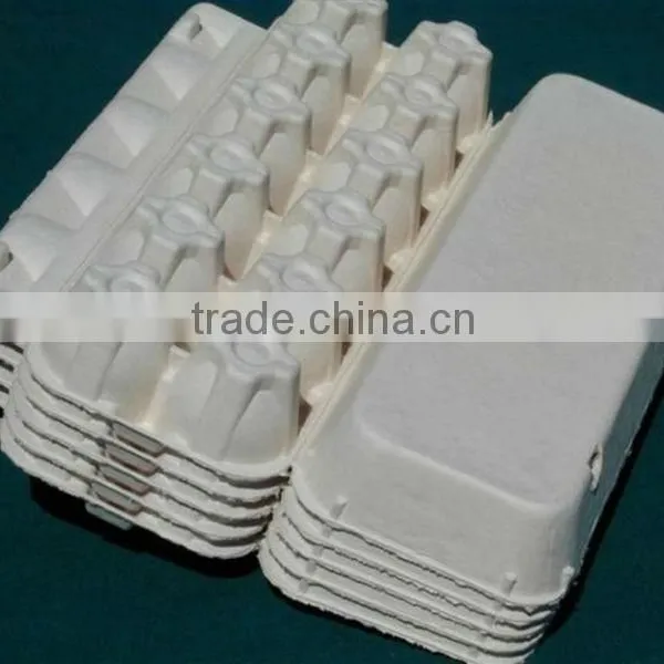 Eco-friendly Molded Pulp Plant Fiber Egg Trays photo-5