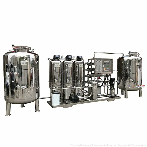 High Efficiency Pure Water Disinfection Reverse Osmosis System Two Stage RO Water Treatment Equipment