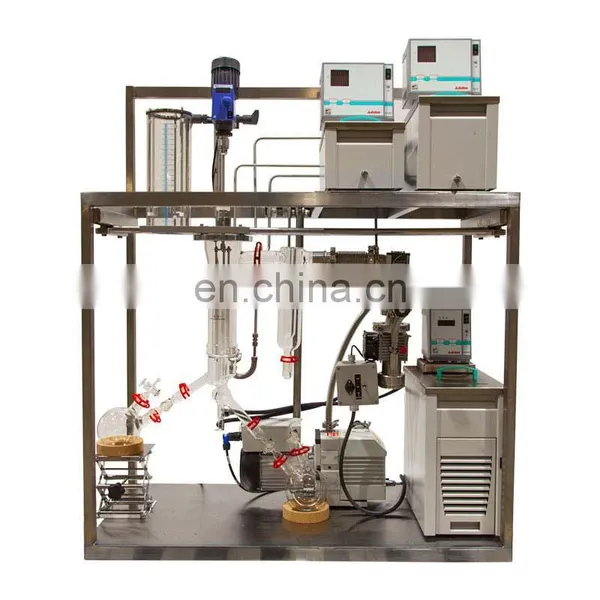 High Precision Short Path Wiped Film Evaporator Molecular Distillation photo-5