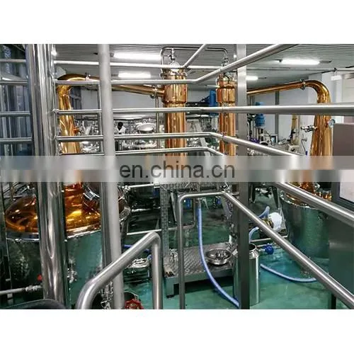 Rum Vodka Gin Distiller Alcohol Distillation Plant Equipment Copper Still photo-3