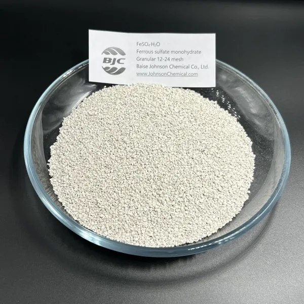 Factory Price Ferrous Sulphate Monohydrate Medium Granular for Fertiliser Additives photo-3