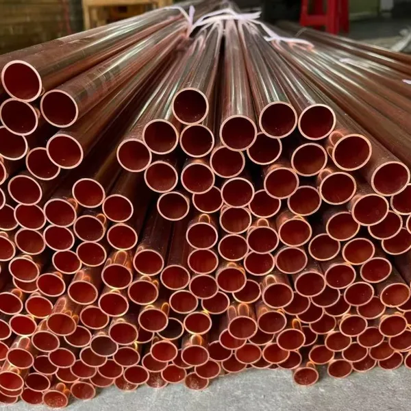 Hot Rolled Factory Price Refrigeration Air Conditioning Copper Pipe Customizable Bending Cutting Welding Services Included