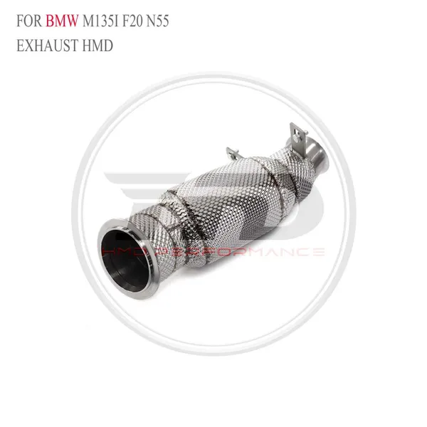 Downpipe for BMW 118i F20 B38/M135i F20 N55/M135i F40/528I F10 N20/540i G30 B58 Car Accessories With Catalytic Converter Whatsapp+86 18946955156 photo-2