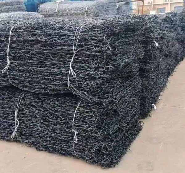 Galvanized PVC Coated Gabion Mesh 80mm Aperture 2.7mm Wire Diameter photo-2