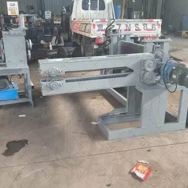 Bitumen Barrel Cutting Machine Metal Drum Flattening Machine photo-5