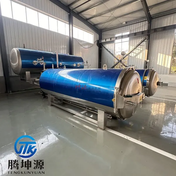 Water Bath Sterilizer for High-temperature and High-pressure Sterilization of Zongzi and Meat Products photo-5
