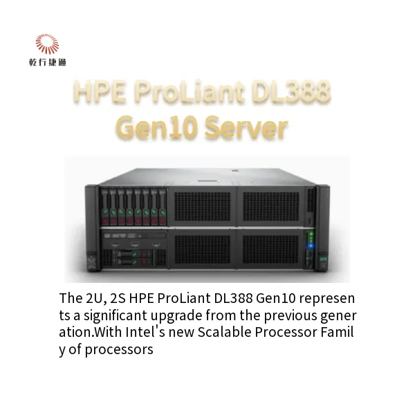 Future-proof Enterprise IT Server HPE DL388 Gen10 Rack Server photo-3