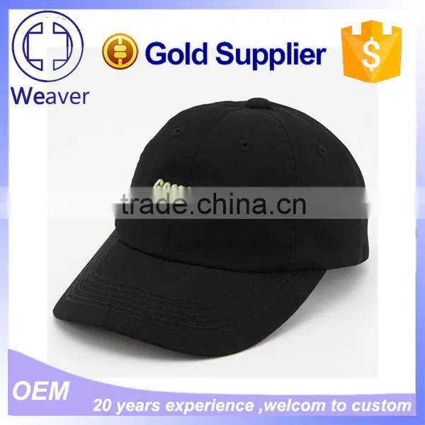 Custom 100% Cotton Flat Embroidery Logo Baseball Cap photo-5