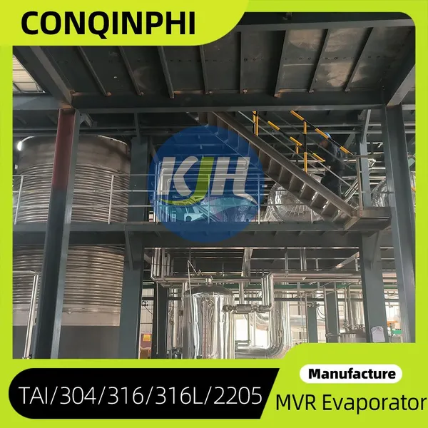 Energy-Saving MVR ZLD Evaporator 10m3/h Capacity With IP65 Control Panel photo-4