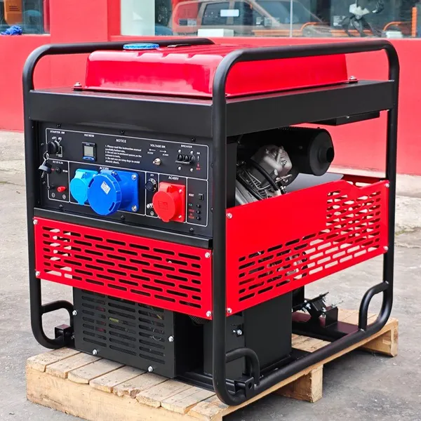 15KW Open Frame Inverter Diesel Generator 2V95F Engine 100% Copper Alternator For Construction & Drone Charging photo-2