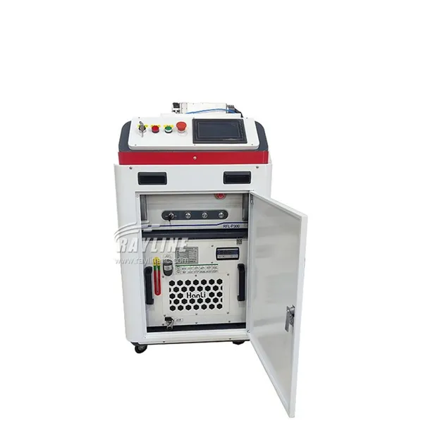 RA LC Series Cabinet Laser Cleaning Machine Water Cooled Pulse Handheld Rust Remover For Metal Steel Aluminum photo-5
