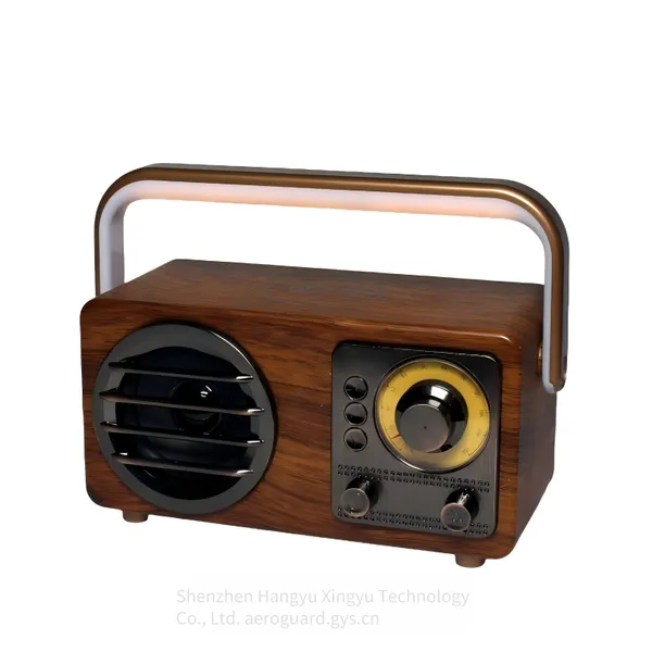 OEM/ODM Global Customization Support, Fm/tf/usb/aux/bt Elegant and Retro Bluetooth Speaker