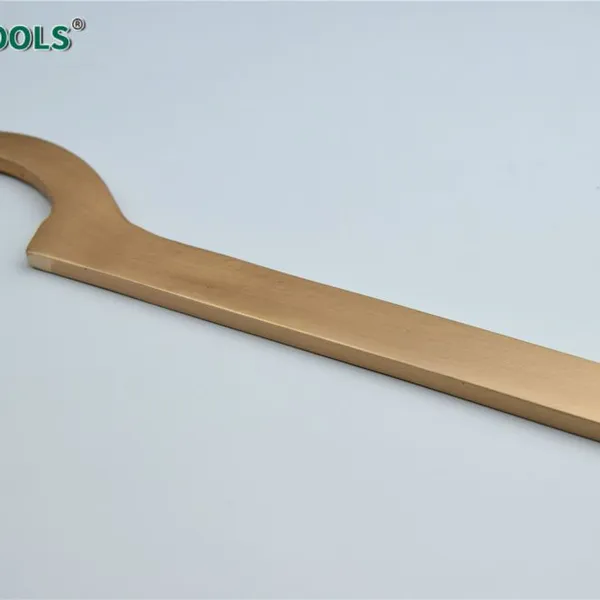 Anti-Sparking-Haken-Schlüssel, Länge 310 mm, aus BeCu-Legierung, polierte Oberfläche, korrosionsbeständig