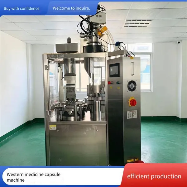Model 1200 Vertical Fully Automatic Capsule Filling Machine, 380v Pharmaceutical and Food Powder Filling Equipment photo-2