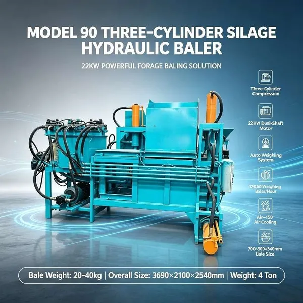 Silage Hydraulic Baler