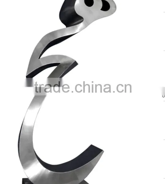 Modern Abstract Metal Garden Art Landsape Outdoor Sculpture Stainless Steel Sculpture