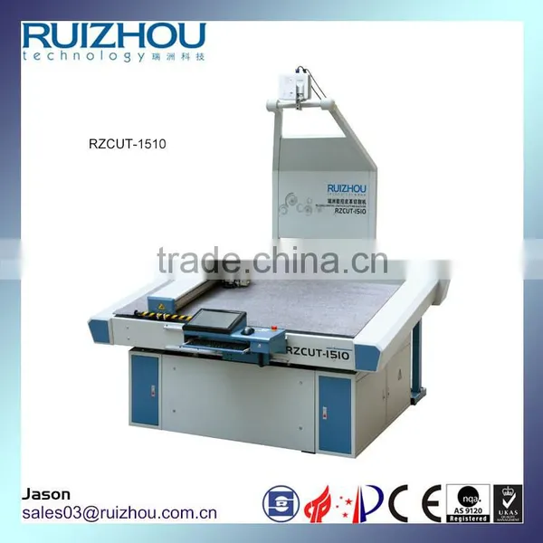 CNC Oscillating Knife Wet Blue Cattle Hide Cutting Machine for Shoes Making