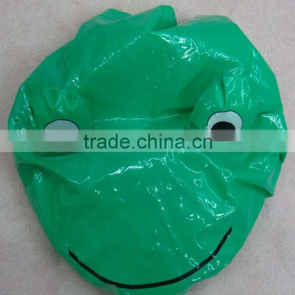 Green Cartoon Children Bath Shower Cap photo-3