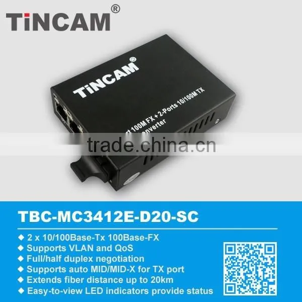 10 Port 10/100/1000Base-Tx to 1000Base-Fx Fiber Converter photo-3