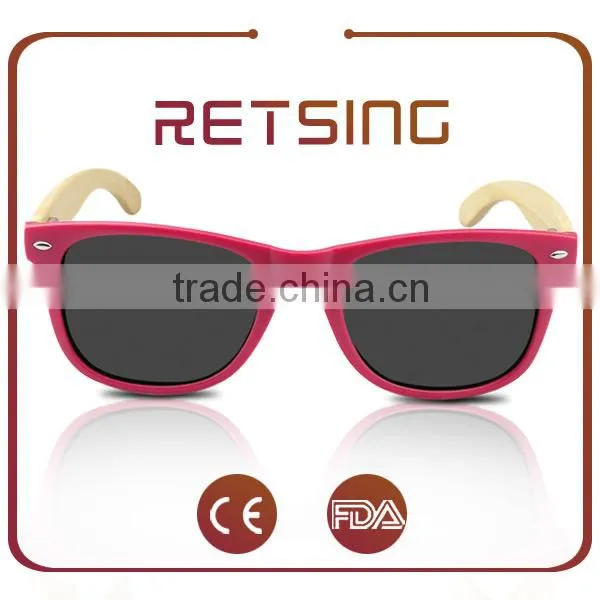 2015 China Wholesale Latest Design Wooden Plastic Sun Glasses Make Your Own Brand