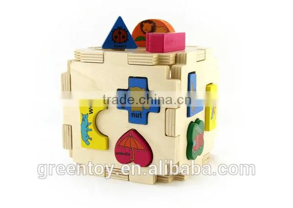 Wood Block Toy Educational Toys Wooden Children Toy