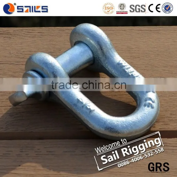 Carbon Steel Electro Galvanized us Type G210 d Shackle With Screw Pin photo-4
