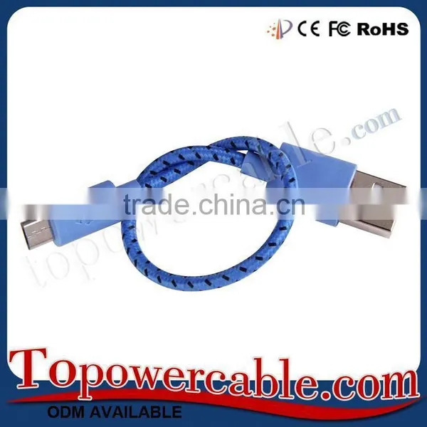 Supply Cheap Price Colorful High Quality Short Micro USB Phone Data Cables photo-2