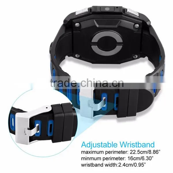 GT68 MTK6261A Chipset Dustproof Waterproof IP57 Blueooth 4.0 Smartphone Watch With SOS Function photo-3