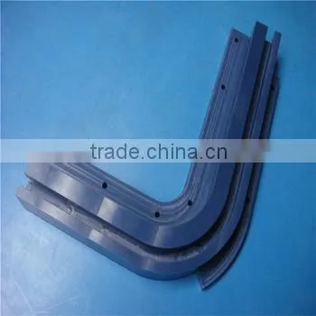 Cnc Machining High Impact Plastic Tivar1000 Uhmwpe Bending Guide Rail photo-5