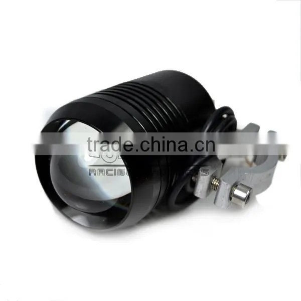 BJ-SPL-001 CNC Spotlight Fog Light Waterproof U2 Driving Flashing 10W Led Spot Light for Motorcycle photo-3