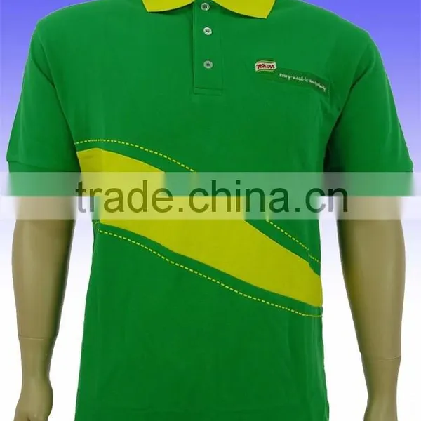 China Man Pique Cotton Polo Neck t Shirt photo-4