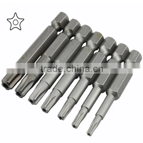 1/4 Inch Magnetic Pentacle Star Head Screwdriver Bits Electric Screwdriver Bit 50mm Length AR-56 photo-2