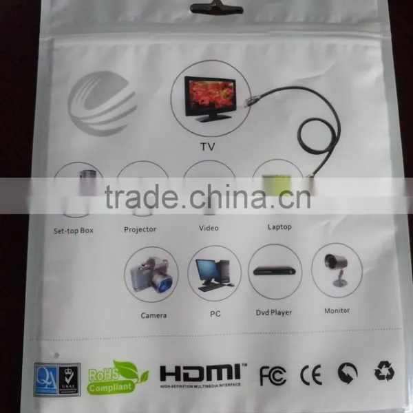 High Speed HDMI Cable With Ethernet HD1080P 24K Gold Plate Connector photo-3