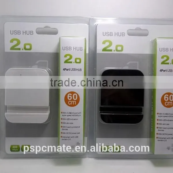 White or Black Phone Holder High Speed 4 Port Usb Hub 2.0,High Speed Usb 2.0 Hub photo-6