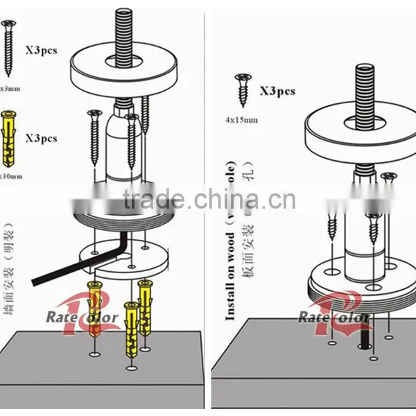 2014 The Latest Fashion for the Hotel/ School/ Hopital CE RoHS LED Wall Lamp photo-3