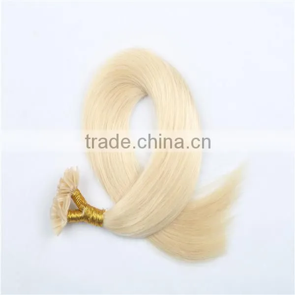 China Hair Extension Tip U Wavy Hair Extensions/Nail/u Tip Hair photo-3