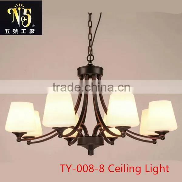 Wholesale New Design Iron Pendant Light For Hotel And Home Decoration Made In China With Facory photo-6