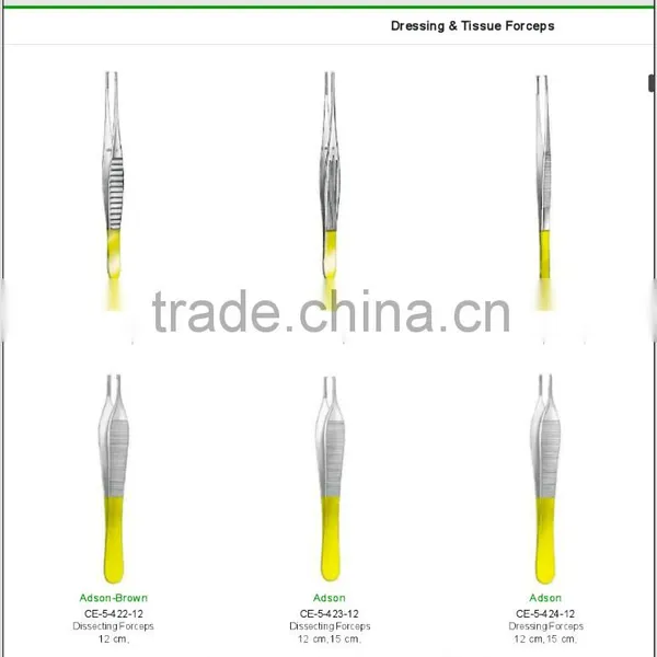 Standard Professional Dressing Forcep/ Stainless Steel Surgical Instruments photo-4