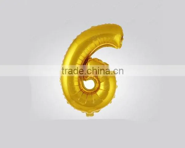 16 Inches Foil Number Balloon,alphabet Balloons photo-6