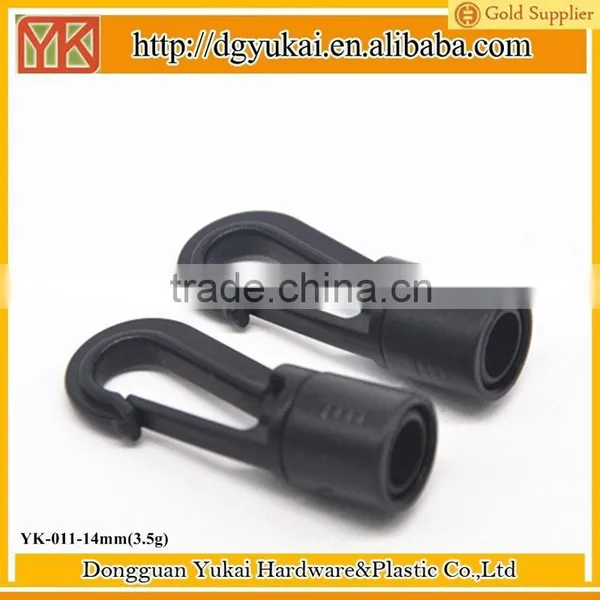 Yukai Fashion Style Plastic Cord Hook With 8mm Cord End photo-2