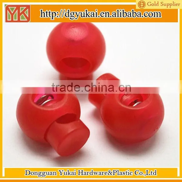 Yukai Spring Adjustable Stopper,plastic Adjustable Cord End for Rope photo-4