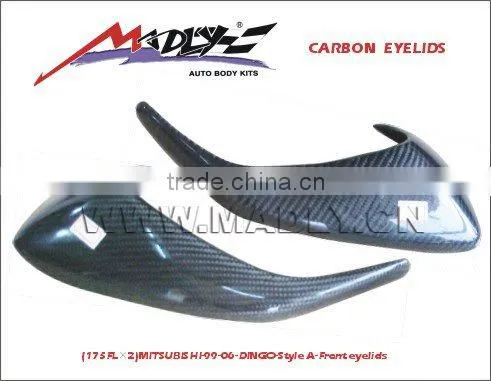 99-06-DINGO-Style A-Front Eyelids for MITSUBISHI