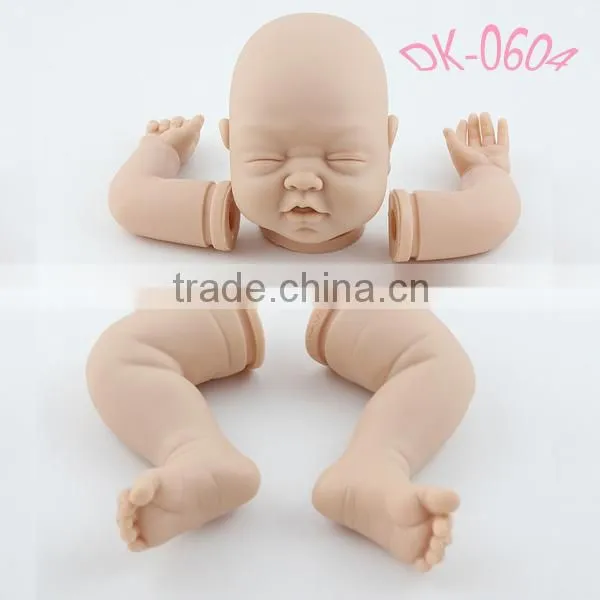 22 Inches Reborn Babies Kits Cute Stylish New Design Silicone Baby Doll Kits