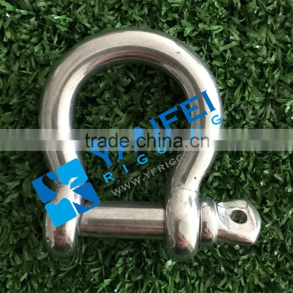 Factory Price Galvanized Screw Pin US Type Steel Drop Forged D Shackle photo-2
