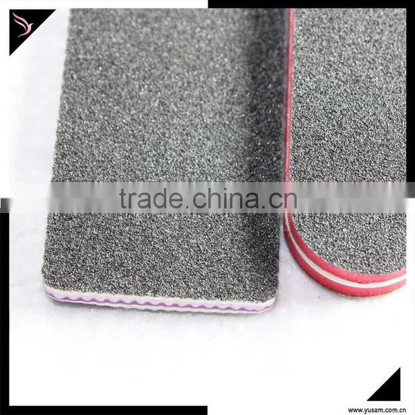 DOUBLE Sided Grit Balck Color Nail File Disposable Nail File photo-2