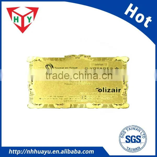 Custom Aluminum Business Name Card photo-4